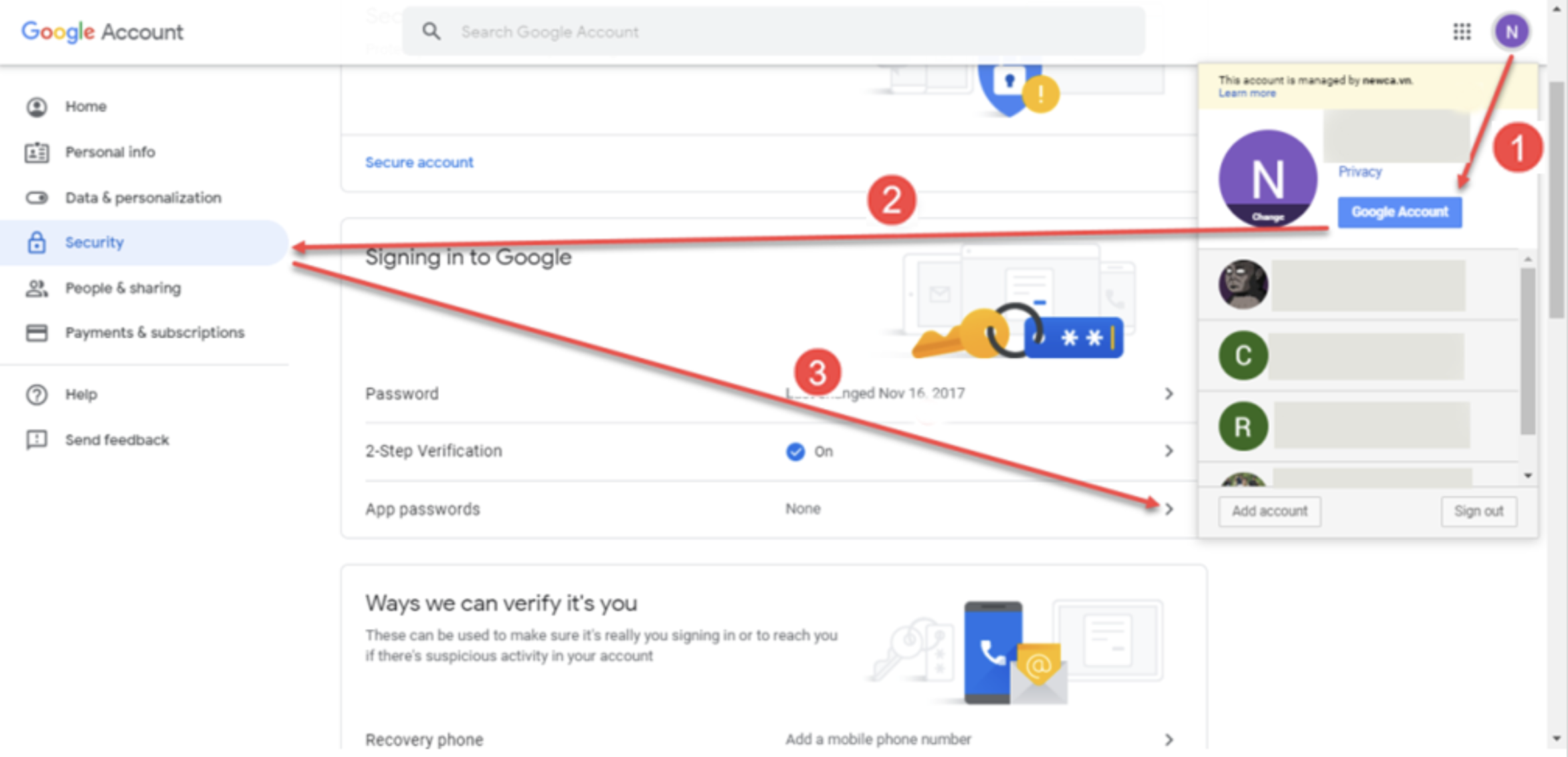 Màn hình thêm mật khẩu