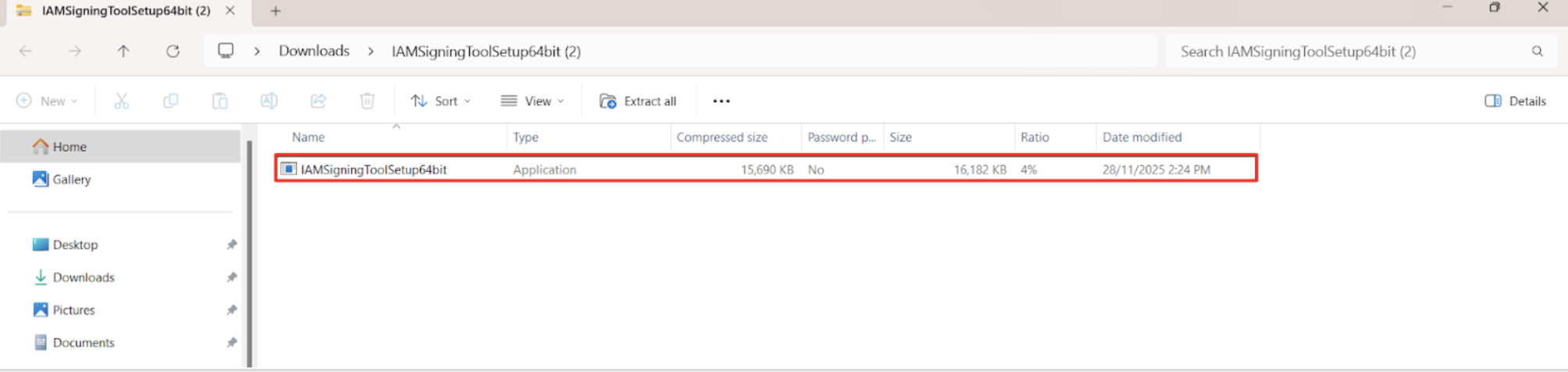 Màn hình mở file tool