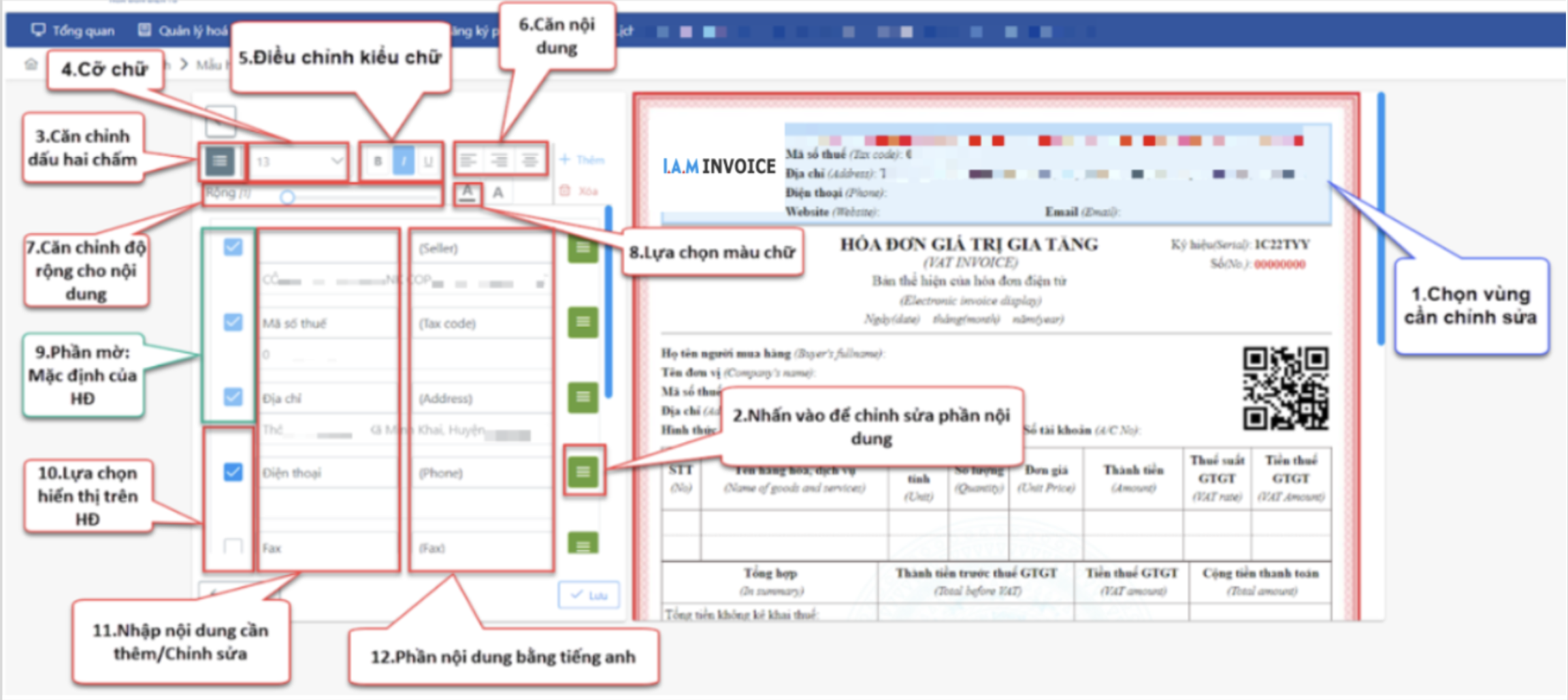 Màn hình tuỳ chỉnh
